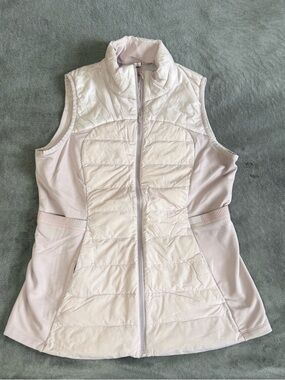 Lululemon vest puffer goose down pink size 10